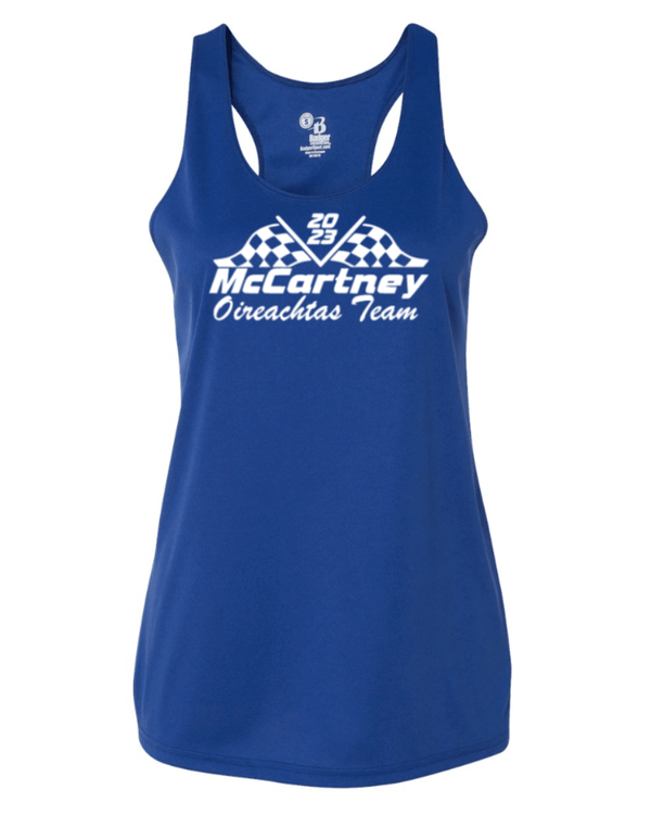 Custom Apparel - Screen Printing - McCartney Oireachtas Team - Women's Racerback Tank Top - McCartney Team - 14849