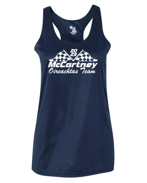 Custom Apparel - Screen Printing - McCartney Oireachtas Team - Women's Racerback Tank Top - McCartney Team - 14849