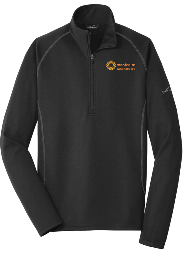 Custom Apparel - Screen Printing - MCN Holiday - Eddie Bauer Unisex 1/4 Zip - MCN - 15070