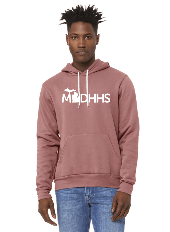 Custom Apparel - Screen Printing - MDHHS - Adult Unisex Hooded Sweatshirt - Hooded Sweatshirt - MDHHS - 14919