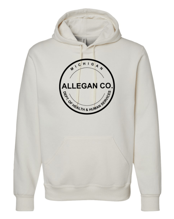 Custom Apparel - Screen Printing - MDHHS Gear - Allegan & Barry Co. - Premium Blend Hooded Sweatshirt (Multiple Colors Available) - Allegan & Barry County MDHHS - 17194