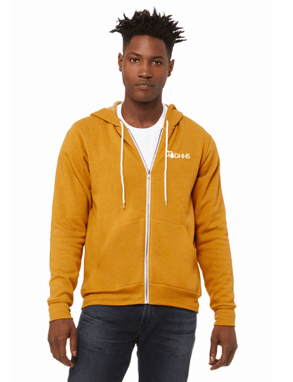 Custom Apparel - Screen Printing - MDHHS - Zip - Up Hoodie - Zip Hoodie - MDHHS - 14919