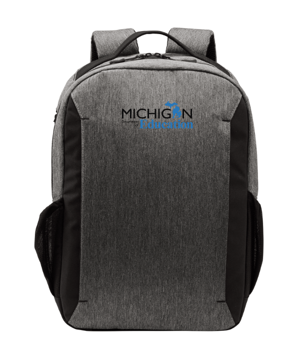 Custom Apparel - Screen Printing - Michigan Department of Education - Vector Backpack - Michigan Department of Education - 16367