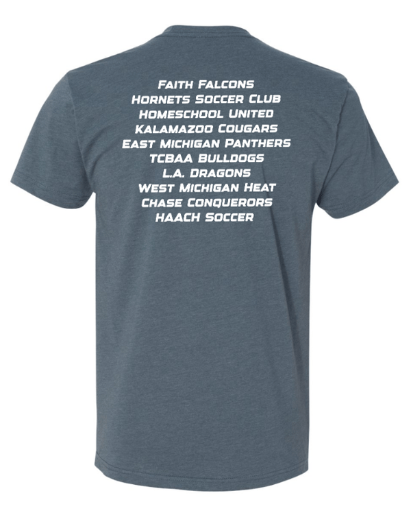 Custom Apparel - Screen Printing - Michigan Homeschool State Cup 2024 - Unisex T-Shirt - Michigan Homeschool State Cup 2024 - 16419