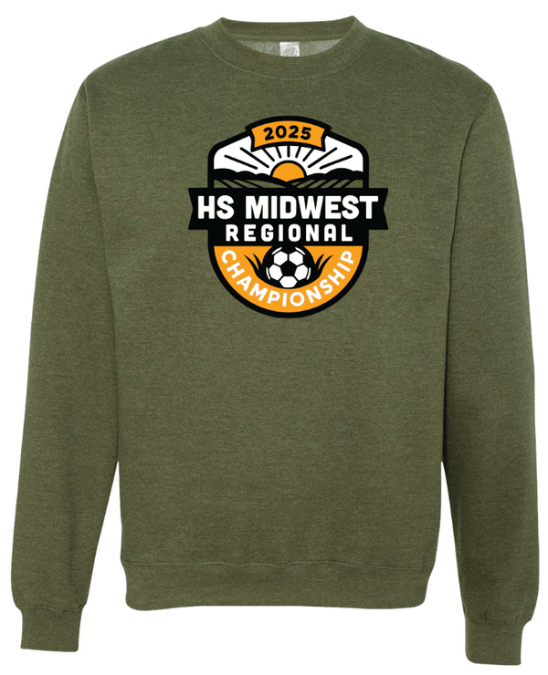 Custom Apparel - Screen Printing - Midwest Regional Cup 2025 - Midweight Crewneck Sweatshirt - Midwest Regional Cup 2025 - 17763