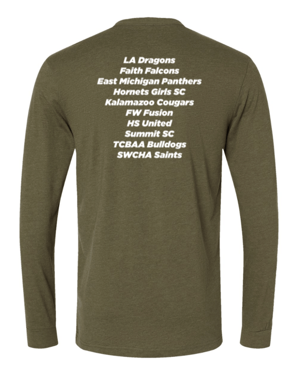 Custom Apparel - Screen Printing - Midwest Regional Cup - Adult Unisex Long Sleeve T-Shirt - Midwest Regional Cup - 15784