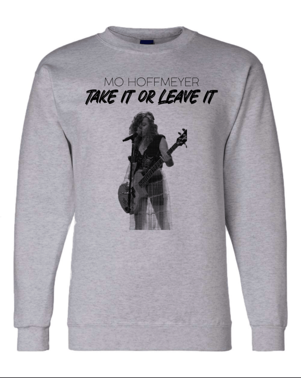 Custom Apparel - Screen Printing - Mo Hoffmeyer - Unisex Crewneck Sweatshirt - Mo Hoffmeyer