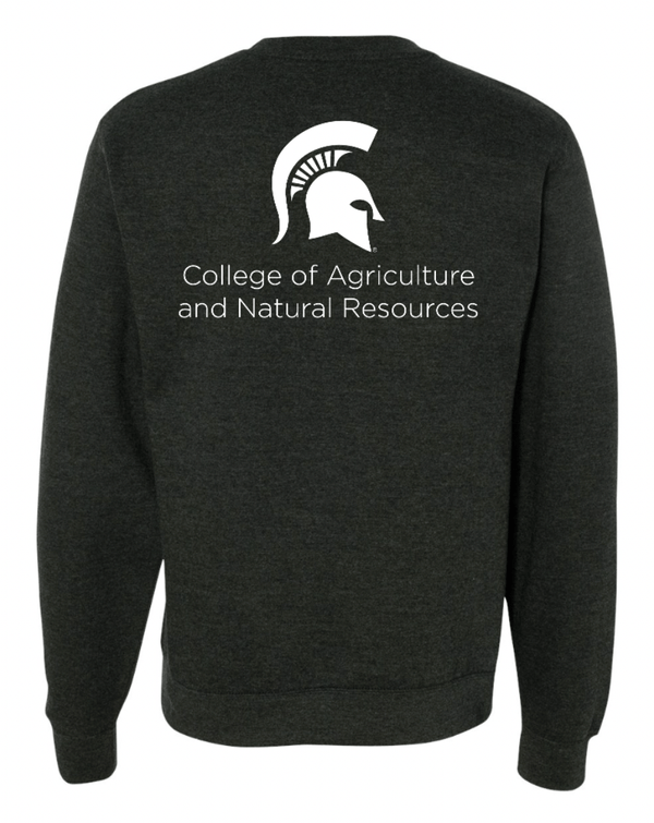 Custom Apparel - Screen Printing - MSU Agriculture - Unisex Mid - weight Crewneck - MI Agricultural College - 15103