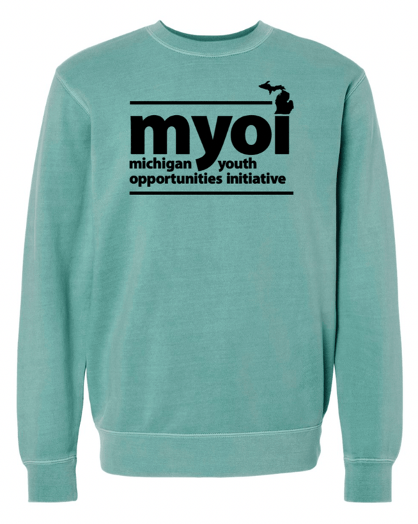 Custom Apparel - Screen Printing - MYOI Fall 2024 - Unisex Midweight Crewneck Sweatshirt - MYOI Fall - 16586