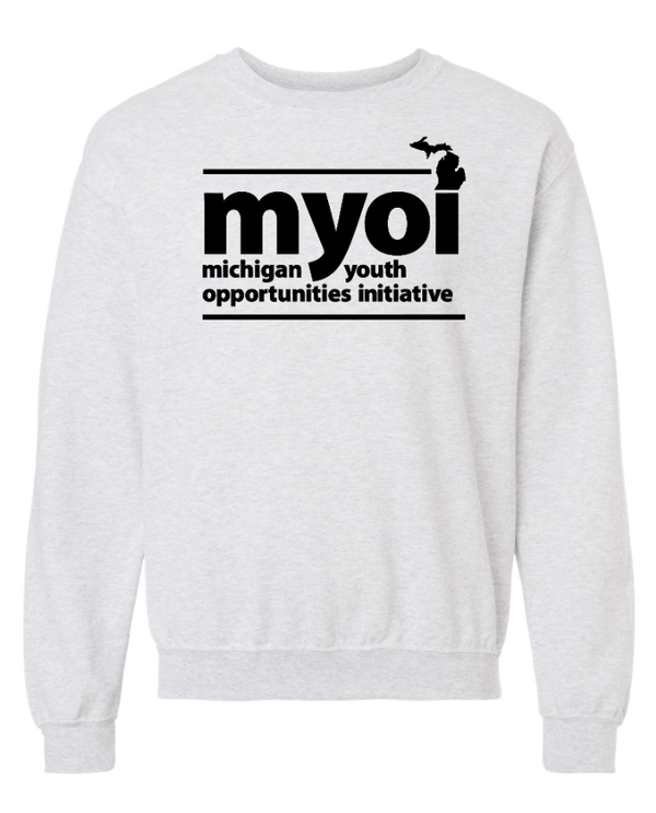 Custom Apparel - Screen Printing - MYOI Fundraiser 2025 - Heavy Blend Crewneck Sweatshirt (Multiple Color Options Available) - MYOI Fundraiser 2025 - 17423