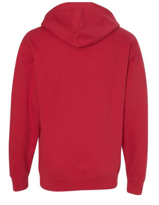 Custom Apparel - Screen Printing - New Covenant Christian School Volleyball - Adult Midweight Hooded Sweatshirt - New Covenant Christian School Volleyball - 16530