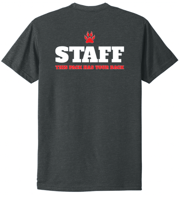 Custom Apparel - Screen Printing - Northview Staff 2024 - Adult Unisex Charcoal Short Sleeve T-Shirt - Northview Staff 2024 - 16440