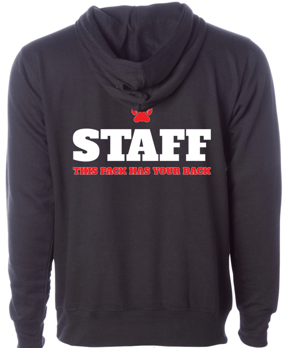Custom Printed Apparel | Northview Staff Fall 2025 - Adult Hoodie Staff Design (Charcoal Heather/Black) - Northview Staff F25 - 18599