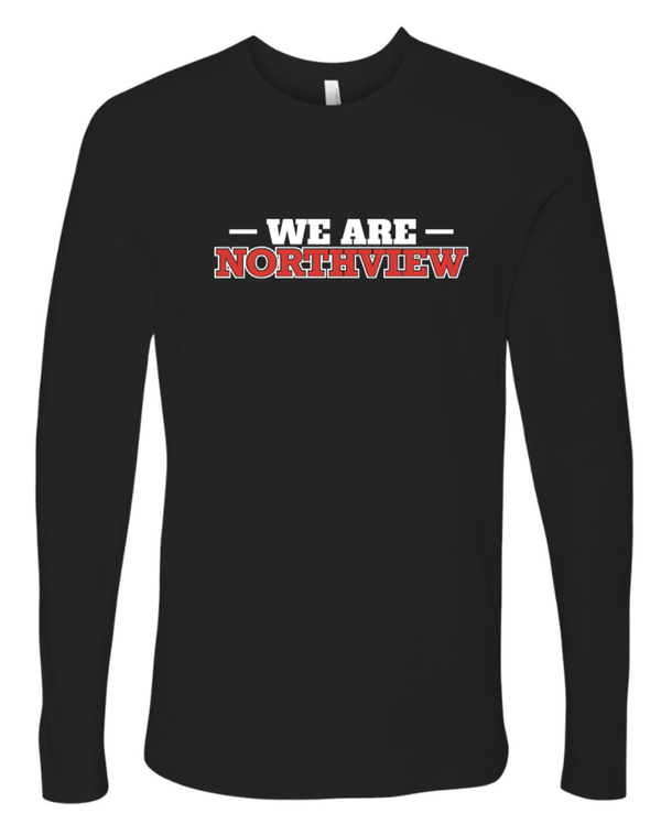Custom Printed Apparel | Northview Staff Fall 2025 - Adult Long Sleeve T-Shirt Staff Design (Heather Grey/Black) - Northview Staff F25 - 18599