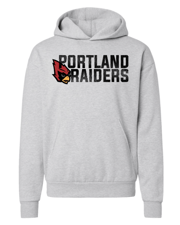 Custom Apparel - Screen Printing - Oakwood Elementary Spirit Store - Hooded Sweatshirt (Portland Raiders Design) - Oakwood Elementary Spirit Store - 16634
