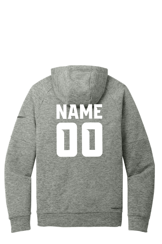 Custom Apparel - Screen Printing - OHS Baseball 2025 - Round 1 (Spring Trip) - Nike Pullover Fleece Hoodie **Personalization Optional** - OHS Baseball 2025 - Round 1 - 17360