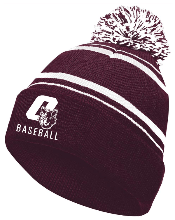 Custom Apparel - Screen Printing - OHS Baseball 2025 - Round 2 - Embroidered Beanie - OHS Baseball 2025 - Round 2 - 17443