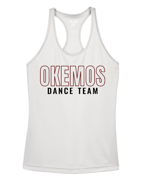 Custom Printed Apparel | OHS Dance Team - Women's Performance Racerback Tank - OHS Dance Team 25/26 - 18162