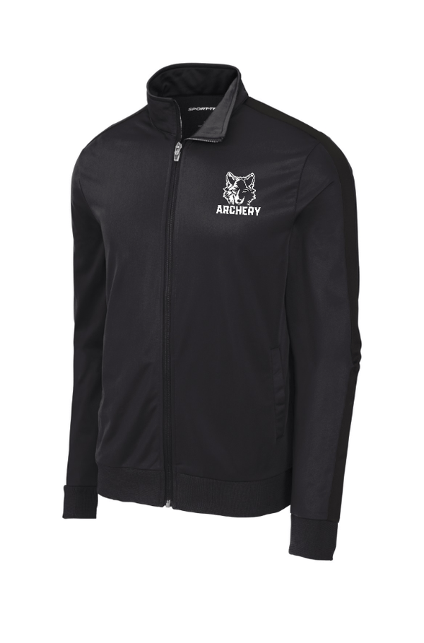 Custom Apparel - Screen Printing - Okemos Archery 2025 - Sleeve Stripe Track Jacket - Okemos Archery 2025 - 17133