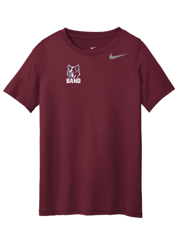Custom Apparel - Screen Printing - Okemos Band Spring 2025 - Nike Youth Team Legend Tee - Okemos Band - 17762