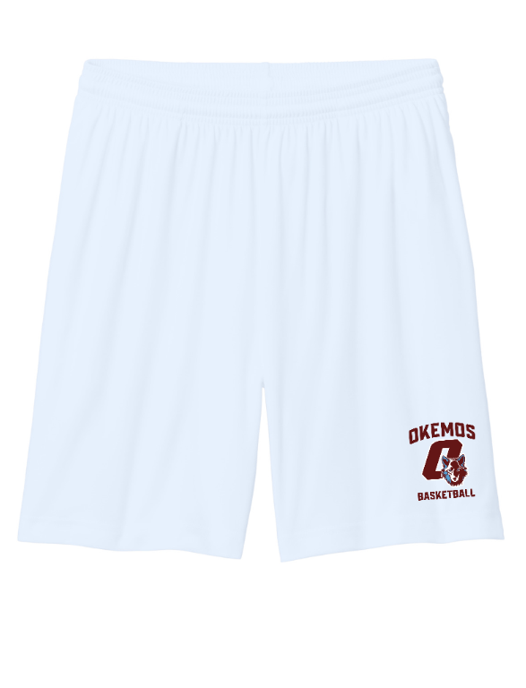 Custom Apparel - Screen Printing - Okemos Boys Basketball 24 - 25 - 7" Pocketed Shorts - Okemos Boys Basketball 24 - 25 - 16826