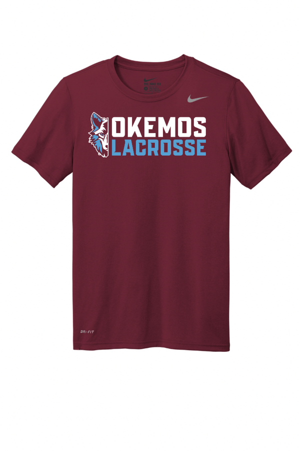 Custom Apparel - Screen Printing - Okemos Boys Lacrosse - Nike T-Shirt - Okemos Boys Lacrosse - 15399