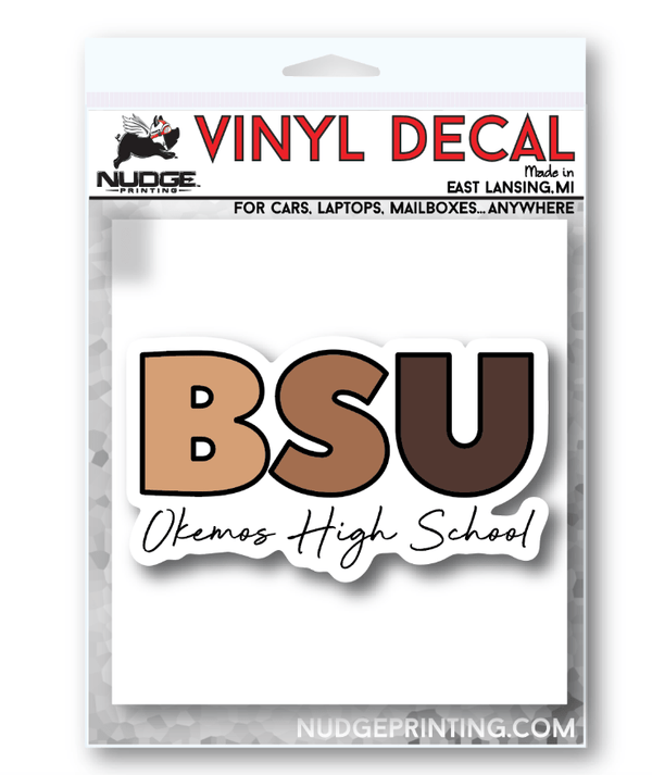 Custom Apparel - Screen Printing - Okemos BSU 2025 - Vinyl Decal - Okemos BSU 2025 - 17189
