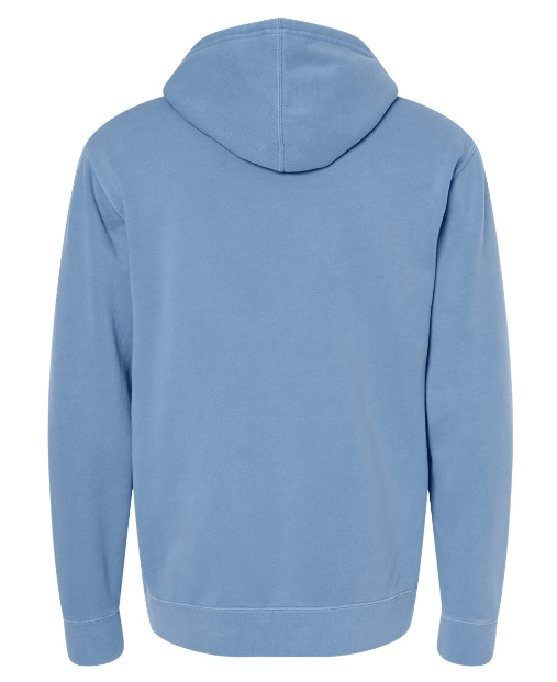 Custom Apparel - Screen Printing - Okemos Choir - Adult Midweight Pigment Dyed Hoodie - Okemos Choir - 17188