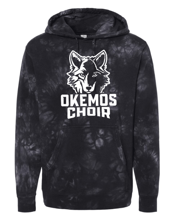 Custom Apparel - Screen Printing - Okemos Choir - Adult Midweight Tie - Dyed Hoodie - Okemos Choir - 17188