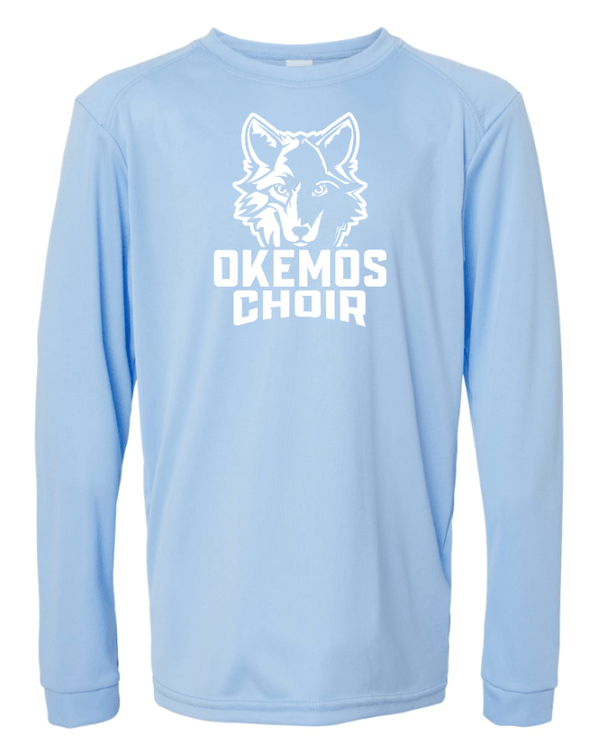 Custom Apparel - Screen Printing - Okemos Choir Apparel - Youth Performance Long Sleeve T-Shirt - Okemos Choir Apparel - 16293