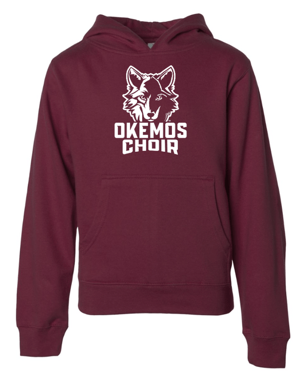 Custom Apparel - Screen Printing - Okemos Choir - Youth Midweight Hoodie - Okemos Choir - 17188