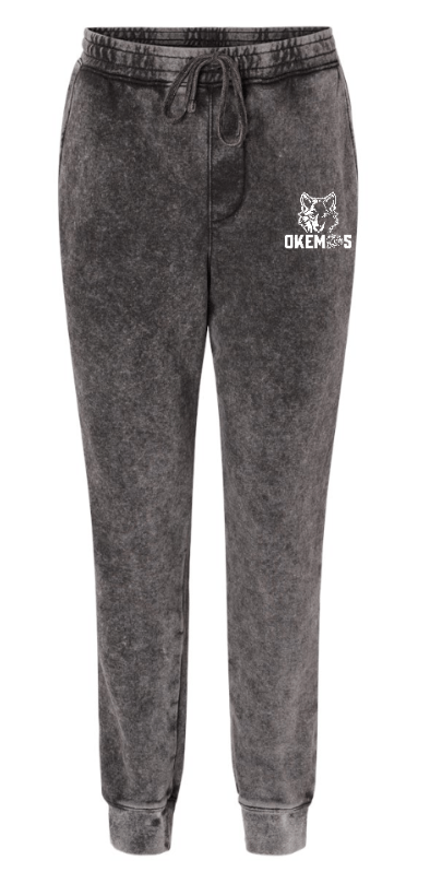Custom Apparel - Screen Printing - Okemos Clay Target Team 2024 STATES - Unisex Mineral Wash Pants - Okemos Clay Target Team 2024 STATES - 15886