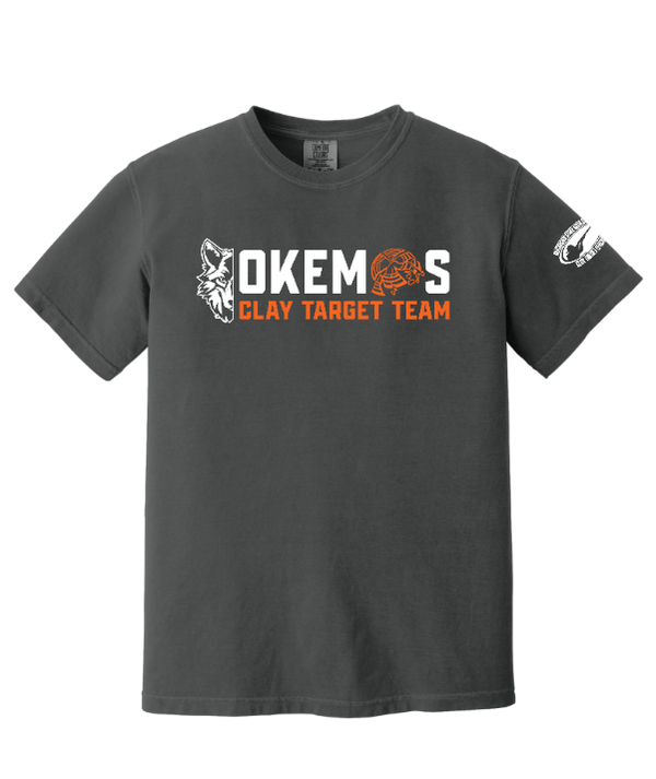 Custom Apparel - Screen Printing - Okemos Clay Target Team 2024 - Unisex Heavyweight Tee - Okemos Clay Target Team 2024 - 16625