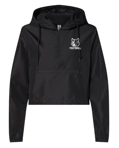 Custom Apparel - Screen Printing - Okemos Football 2024 - Women's Lightweight Windbreaker - Okemos Football 2024 - 16351
