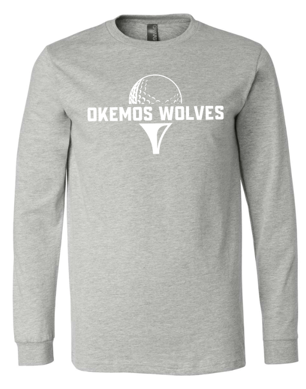 Custom Apparel - Screen Printing - Okemos Girls Golf - Adult Unisex Long Sleeve T-Shirt - Okemos Girls Golf - 16225