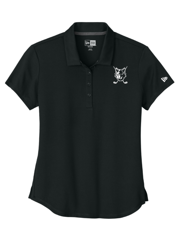 Custom Apparel - Screen Printing - Okemos Girls Golf - Women's Power Polo White/ Black - Okemos Girls Golf - 16225