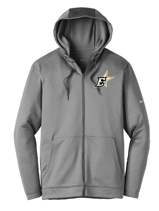 Custom Apparel - Screen Printing - Okemos Hockey / Eastside Stars - Nike Unisex Therma - FIT Full - Zip Fleece - Okemos Hockey / Eastside Stars - 14945