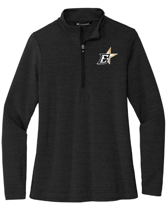 Custom Apparel - Screen Printing - Okemos Hockey / Eastside Stars - TravisMathew Ladies Crestview 1/4 - Zip - Okemos Hockey / Eastside Stars - 14945