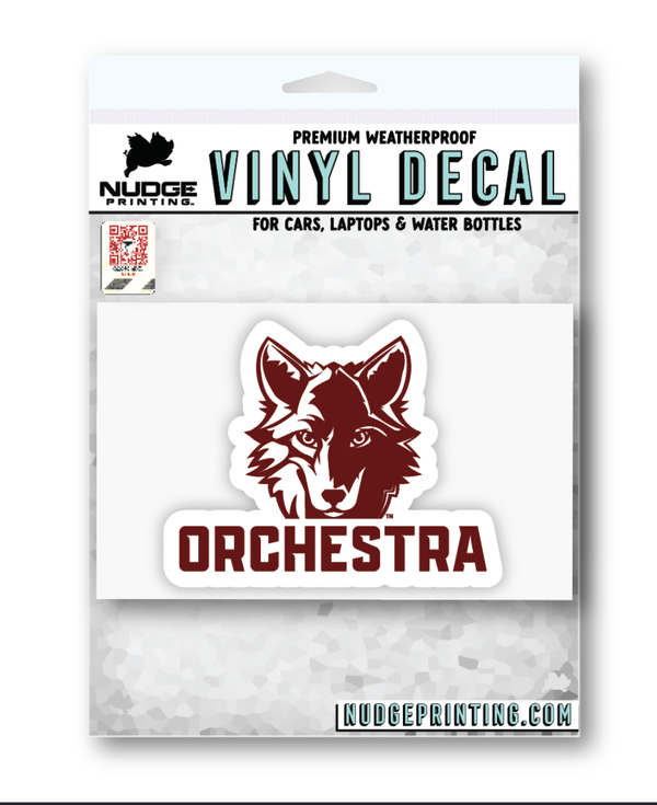 Custom Apparel - Screen Printing - Okemos Orchestra - Car Decal - Okemos Orchestra 24/25 - 16968