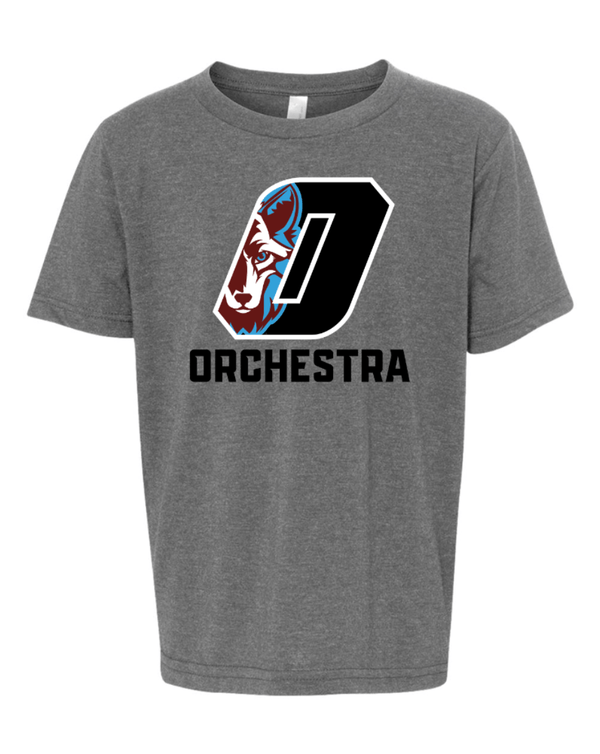 Custom Apparel - Screen Printing - Okemos Orchestra - Youth T-Shirt (PERSONALIZATION OPTIONAL) - Okemos Orchestra 24/25 - 16968