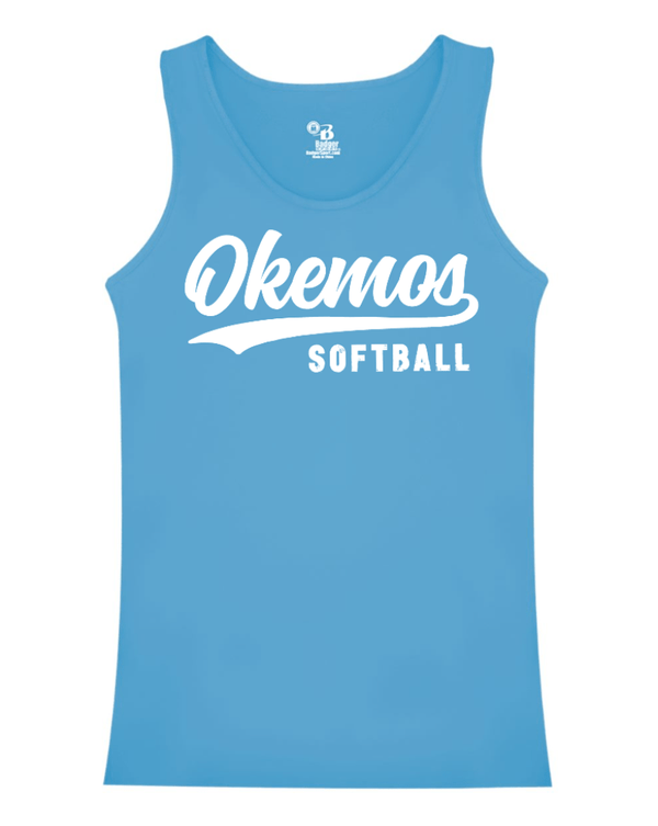 Custom Apparel - Screen Printing - Okemos Softball 2024 - Women's Tank Top - Okemos Softball 2024 - 15519