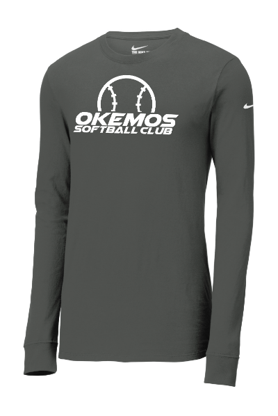 Custom Apparel - Screen Printing - Okemos Softball Club - Dri Fit Long Sleeve Tee - Okemos Softball Club - 15523
