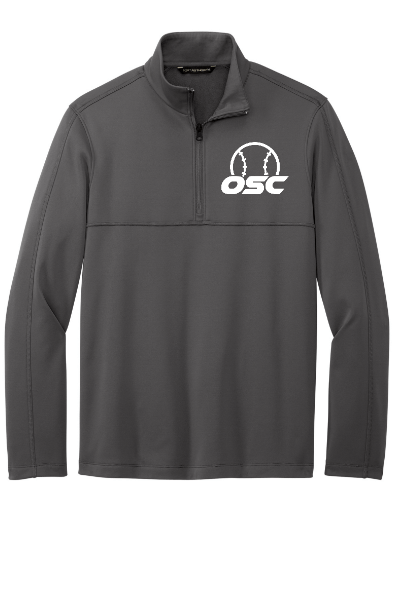 Custom Apparel - Screen Printing - Okemos Softball Club - Fleece Quarter Zip - Okemos Softball Club - 15523