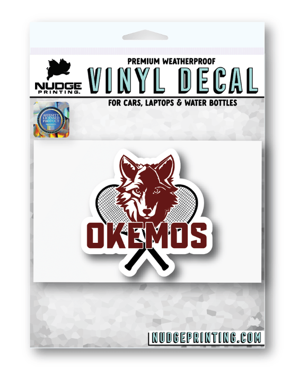 Custom Apparel - Screen Printing - Okemos Tennis 2025 - Car Decal - Okemos Tennis 2025 - 17424