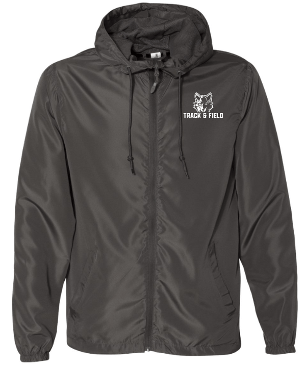 Custom Apparel - Screen Printing - Okemos Track & Field 2024 - Adult Unisex Lightweight Windbreaker - Okemos Track & Field 2024 - 15486