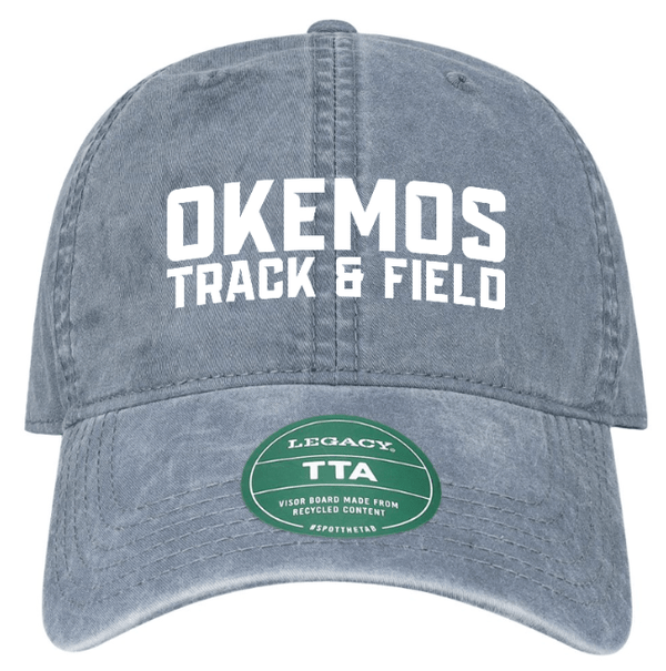 Custom Apparel - Screen Printing - Okemos Track & Field 2024 - Blue Hat - Okemos Track & Field 2024 - 15486