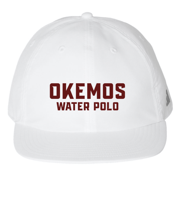 Custom Apparel - Screen Printing - Okemos Water Polo - White Adidas Performance Hat - Okemos Water Polo - 16226