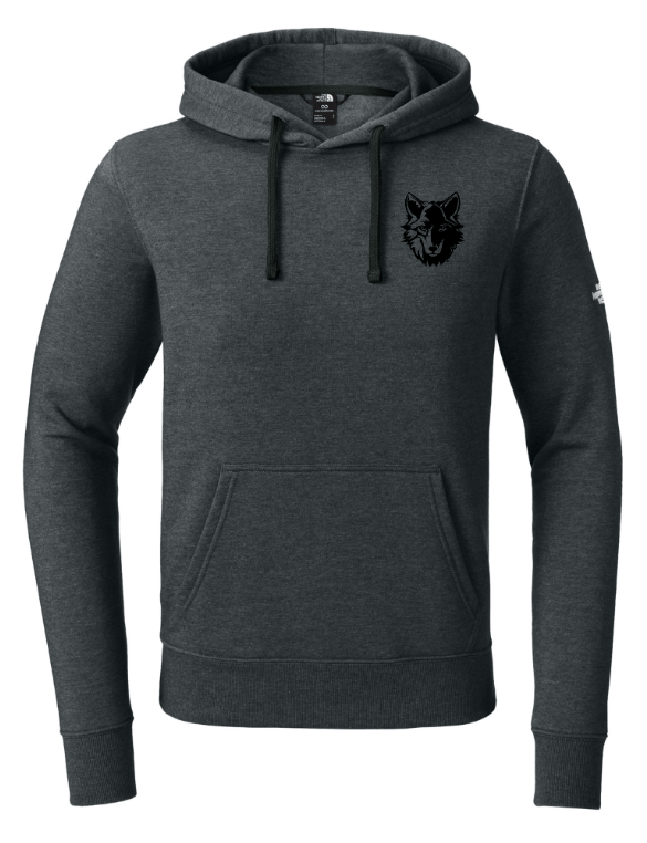 Custom Apparel - Screen Printing - Okemos Wolves - The North Face Pullover Hoodie (Apparel on Demand) - Okemos Public Schools