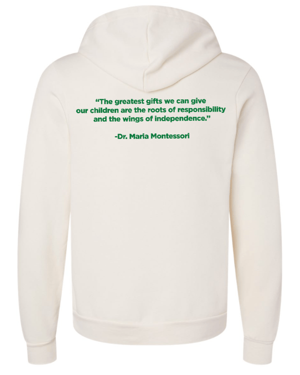Custom Printed Apparel | OPM Spiritwear 2025 - Adult Fleece Hoodie Sweatshirt Natural - OPM Spiritwear 2025 - 18266