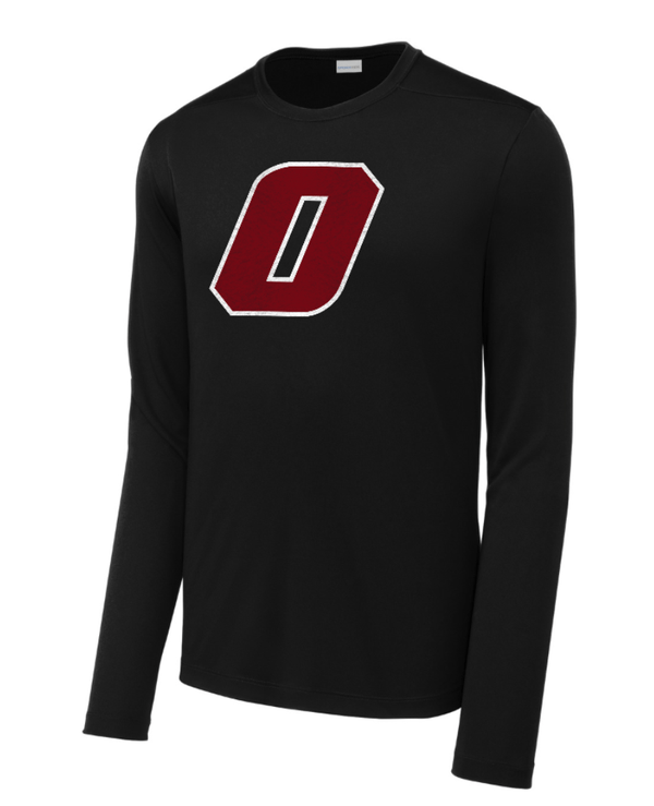 Custom Printed Apparel | OPM Spiritwear 2025 - Adult Performance Long Sleeve Tee Black - OPM Spiritwear 2025 - 18266